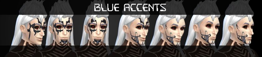 Cyber Monday - Swtor Cyborg Facial Implants. 4 sims 4 cc cyber monday swtor cyborg facial implants 7