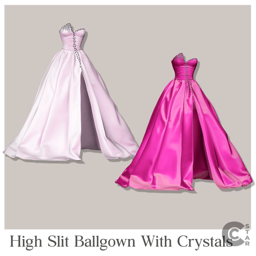 Sheryl Lee Ralph High Slit Ballgown With Crystals from SAGA 2024 4 sims 4 cc download 4