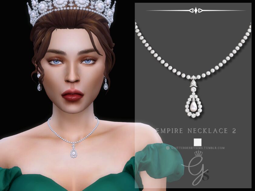 Empire Necklace 2 1 Empire Necklace 2 Sims 4 CC
