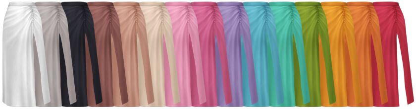 Flower Rhythm Skirt 3 sims 4 cc flower rhythm skirt 3