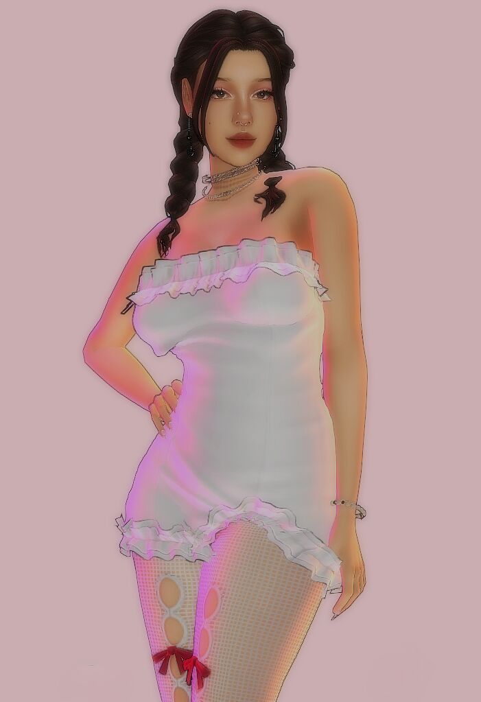 Formal Simself Lookbook Sims 4 CC
