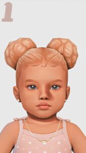 🫧Hair For Infant Girls Part 2 🫧 Sims 4 CC