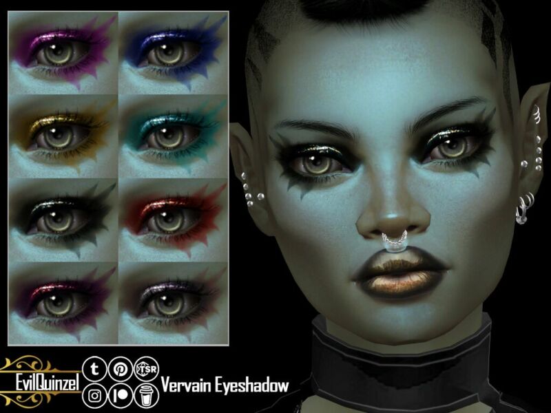 I TRY A Vampire Look For A Change... 😂 4 sims 4 cc i try a vampire look for a change vervain 3