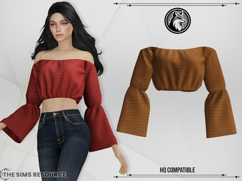 Joel TOP By Forlima 1 Joel TOP By Forlima Sims 4 CC