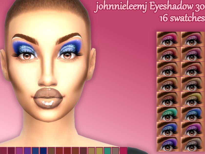 Johnnieleemj Eyeshadow 30 By Johnnieleemj 1 Johnnieleemj Eyeshadow 30 By Johnnieleemj Sims 4 CC