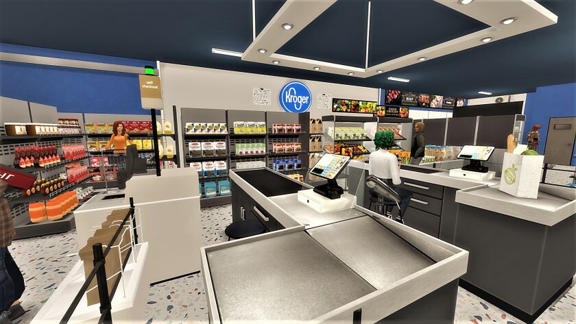 Kroger Store 11 sims 4 cc kroger store can now be downloaded from my patreon 3