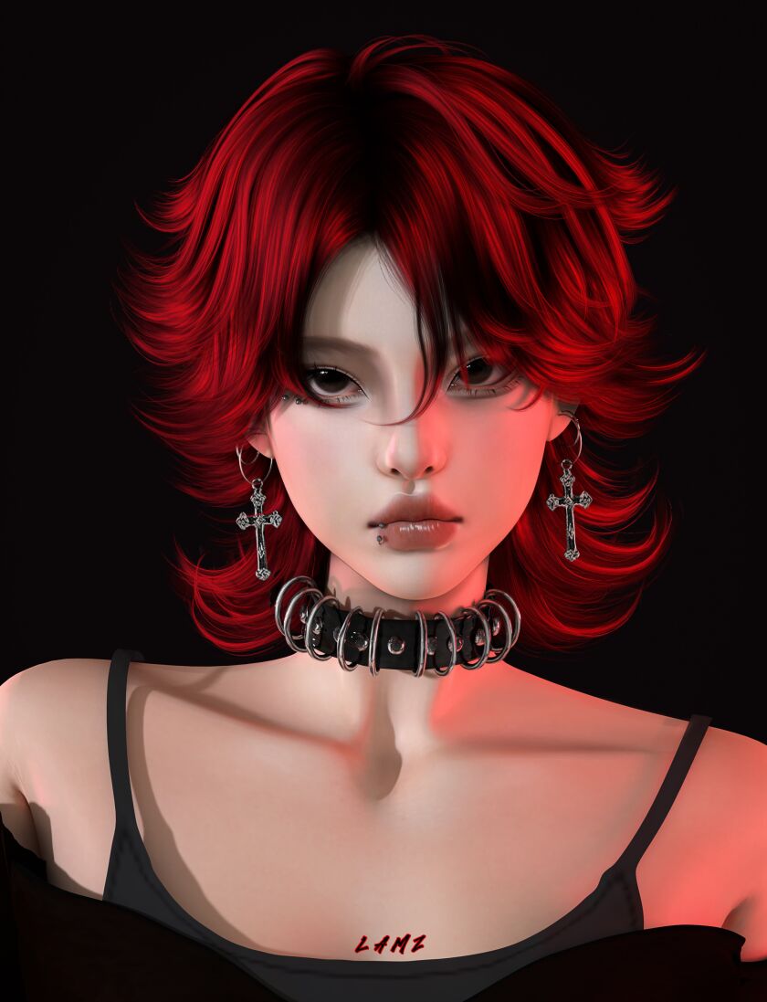 Lamz_Bloodangelhairstyles_001F 1 Lamz_Bloodangelhairstyles_001F Sims 4 CC