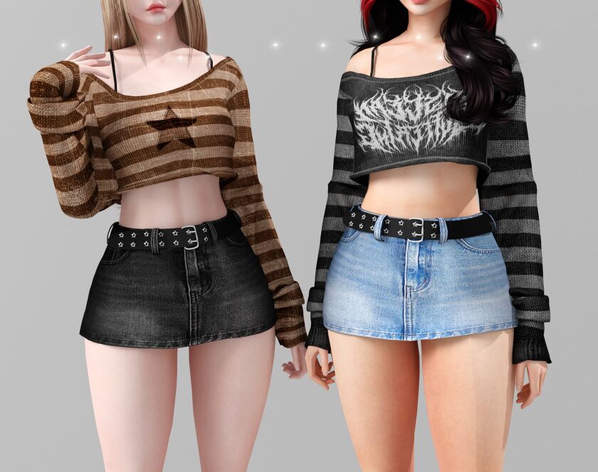 ☆ Like Angel SET ☆ 1 ☆ Like Angel SET ☆ Sims 4 CC