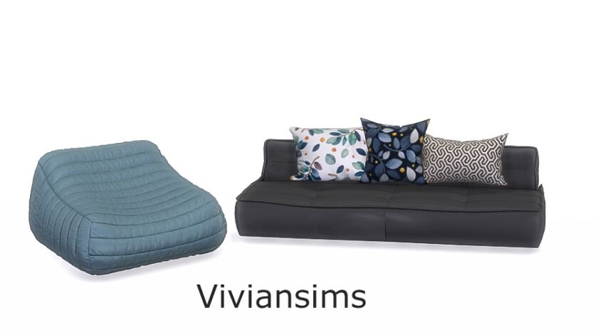 Livingroom Set 2 sims 4 cc livingroom set base game compatible all pictures 2