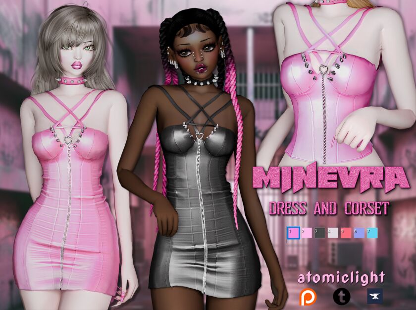 Minevra ₊‧꒰ა ♱ ໒꒱ 1 Minevra ₊‧꒰ა ♱ ໒꒱ Sims 4 CC
