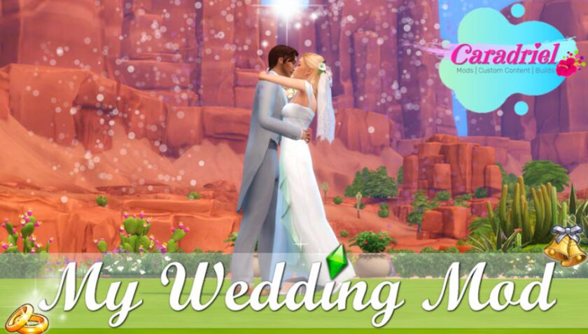 MY Wedding Mod By @Caradriel 1 MY Wedding Mod By @Caradriel Sims 4 CC