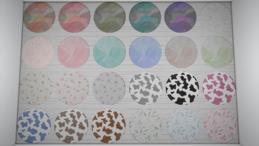 Round Friend (EA'S RUG Recolor) 1 Round Friend (EA’S RUG Recolor) Sims 4 CC