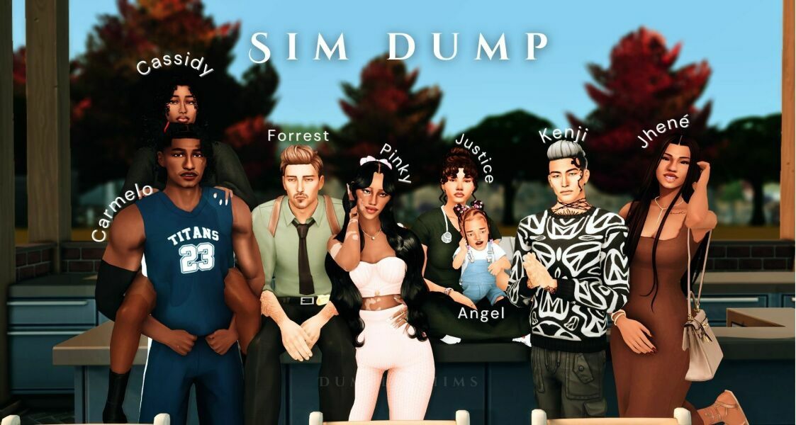 Storyline SIM Dump 🤍 2 sims 4 cc storyline sim dump 🤍 2