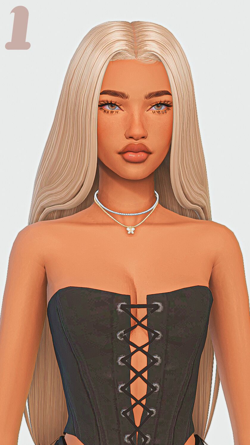 ☪︎ Straight Hair Maxis Match Edition Part 3 ☪︎ 1 ☪︎ Straight Hair Maxis Match Edition Part 3 ☪︎ Sims 4 CC