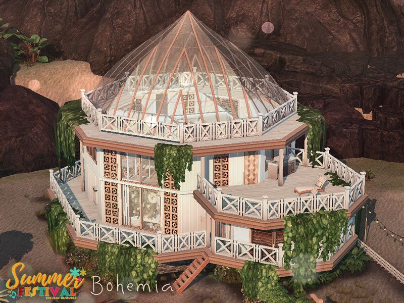 Summer Festival – Bohemia L Nocc By Simzmora 1 Summer Festival – Bohemia L Nocc By Simzmora Sims 4 CC