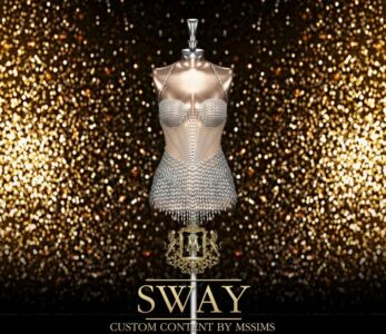 Sway Dress Sims 4 CC