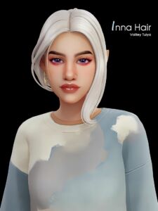 (THE Sims 4) Inna Hair Sims 4 CC