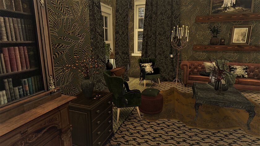 sims 4 cc vintagehouse can now be downloaded from my patreon 6