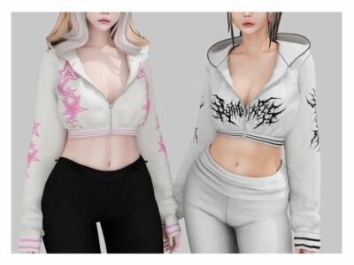 Void Mini Zipper Sims 4 CC