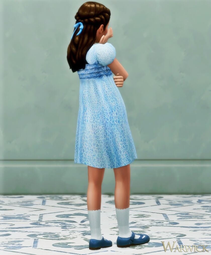Warwick | Little Charlotte Gown 2 sims 4 cc warwick little charlotte gown 13