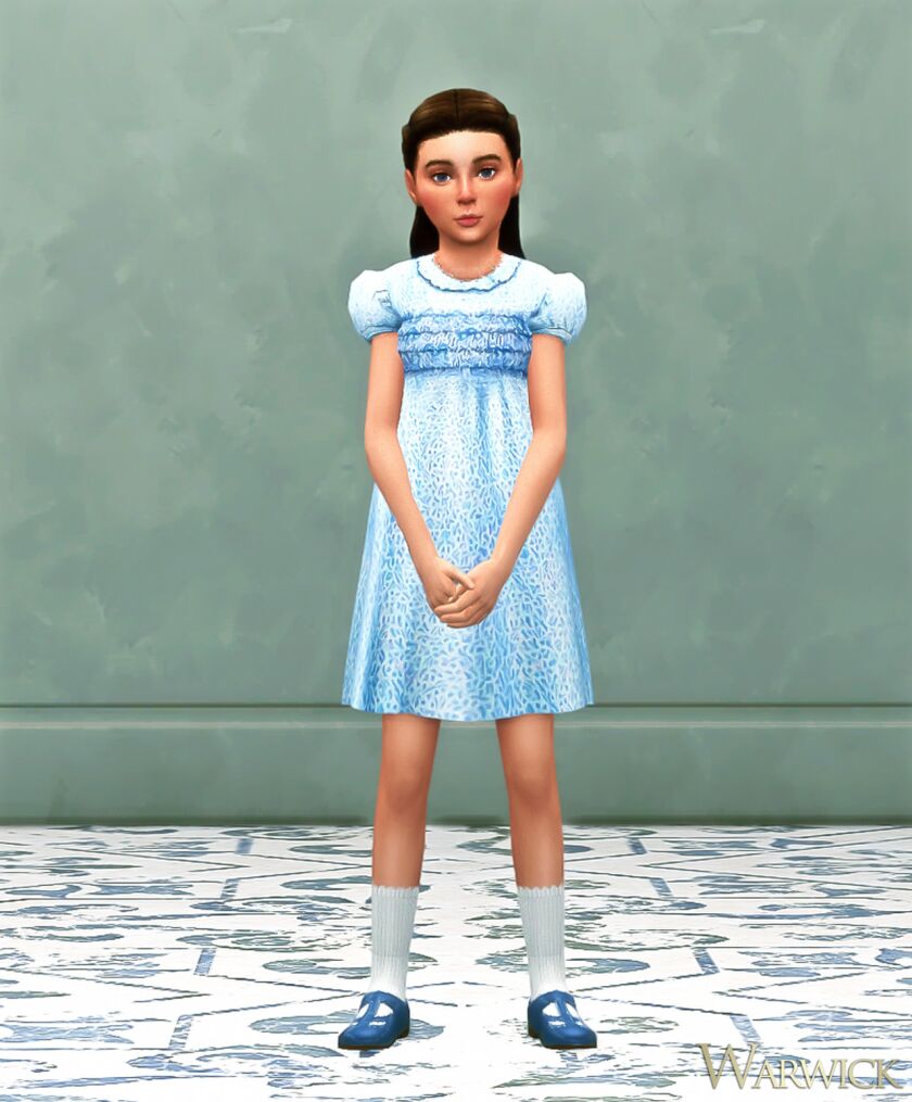 Warwick | Little Charlotte Gown 12 sims 4 cc warwick little charlotte gown 2
