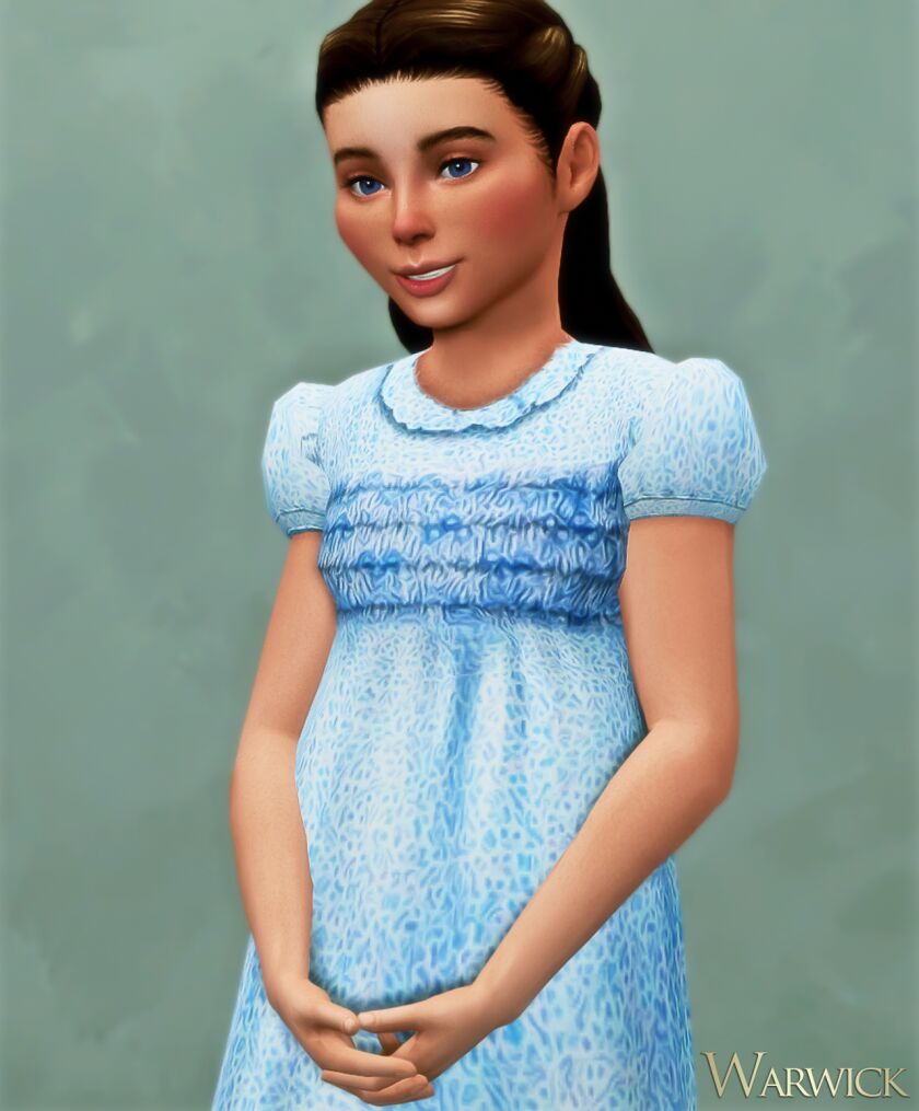Warwick | Little Charlotte Gown 13 sims 4 cc warwick little charlotte gown 3