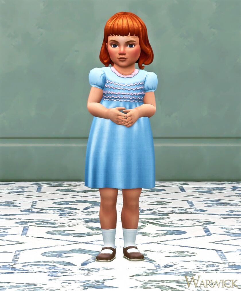 Warwick | Little Charlotte Gown 8 sims 4 cc warwick little charlotte gown 8