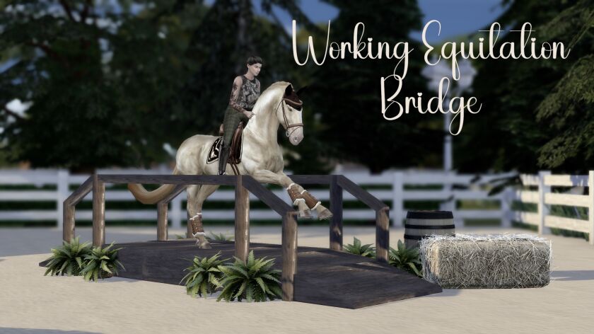 Working Equitation Bridge In 6 Different Swatches 1 Working Equitation Bridge In 6 Different Swatches Sims 4 CC