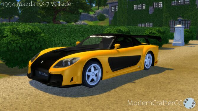1994 Mazda RX-7 Veilside 1 1994 Mazda RX-7 Veilside Sims 4 CC
