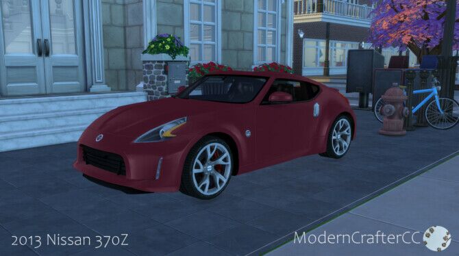 2013 Nissan 370Z 1 2013 Nissan 370Z Sims 4 CC