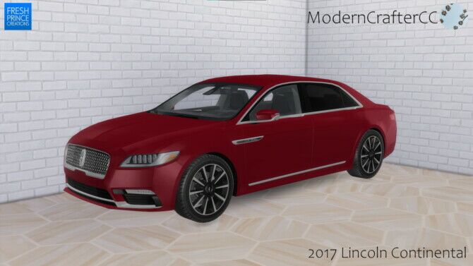 2017 Lincoln Continental 1 2017 Lincoln Continental Sims 4 CC