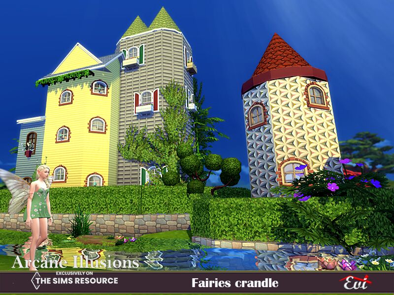 Arcane Illusion Fairies Crandle By EVI 4 sims 4 cc arcane illusion fairies crandle by evi 5