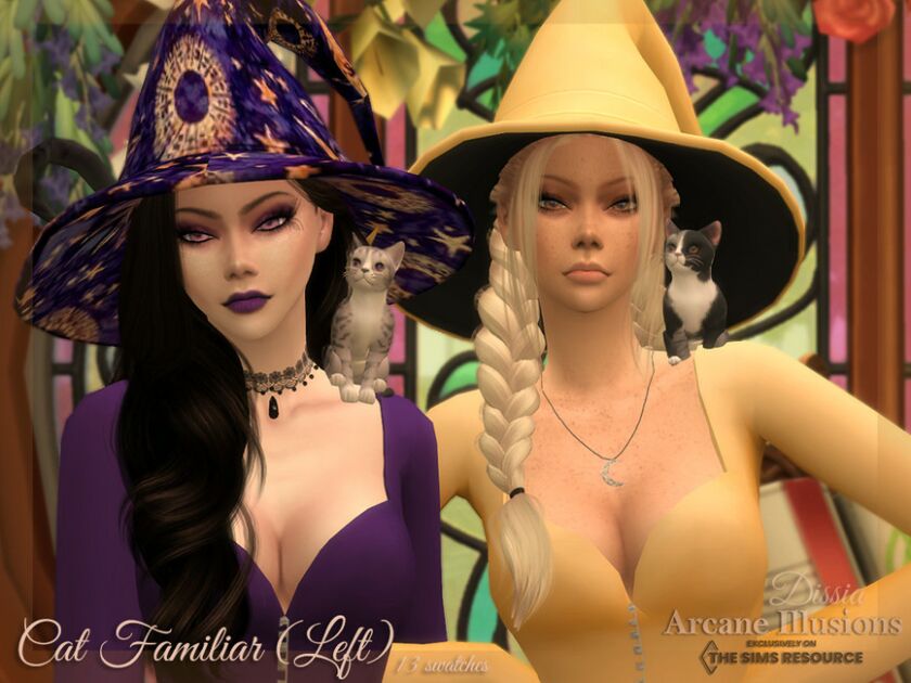 Arcane Illusions – CAT Familiar (Left) 1 Arcane Illusions – CAT Familiar (Left) Sims 4 CC