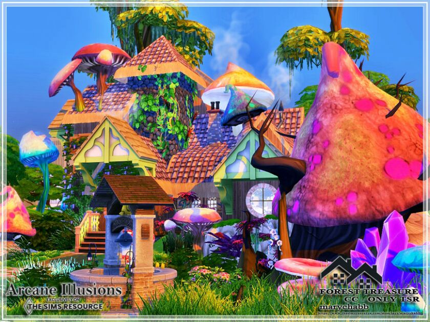 sims 4 cc arcane illusions forest treasure cc only tsr by marychabb 2