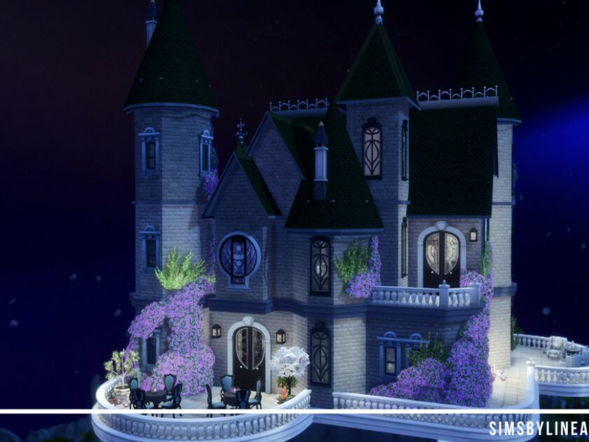 Arcane Illusions – Magical Headquarters By Simsbylinea 5 sims 4 cc arcane illusions magical headquarters by simsbylinea 3