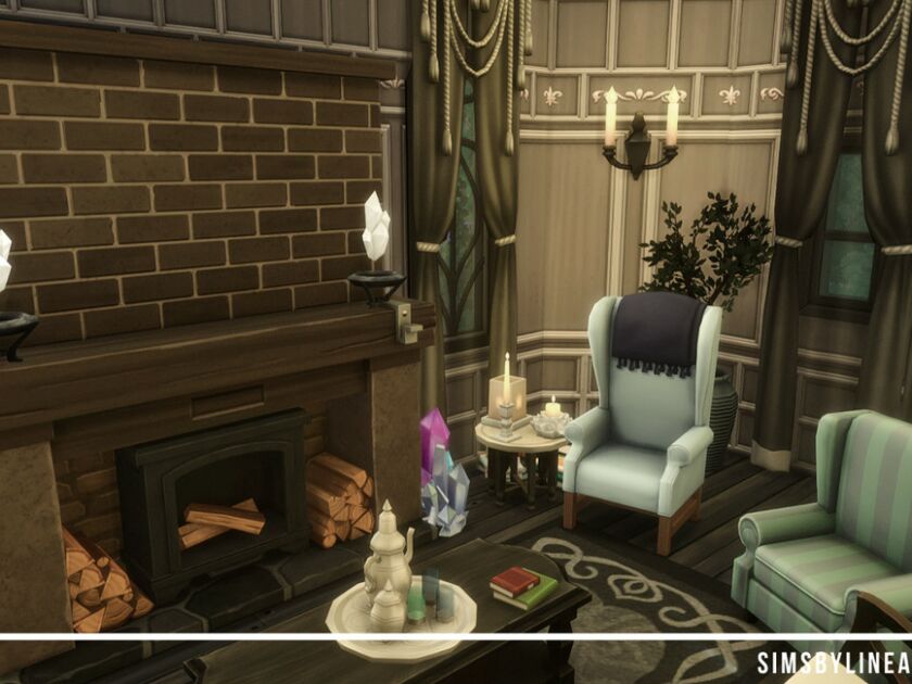 Arcane Illusions – Magical Headquarters By Simsbylinea 3 sims 4 cc arcane illusions magical headquarters by simsbylinea 7