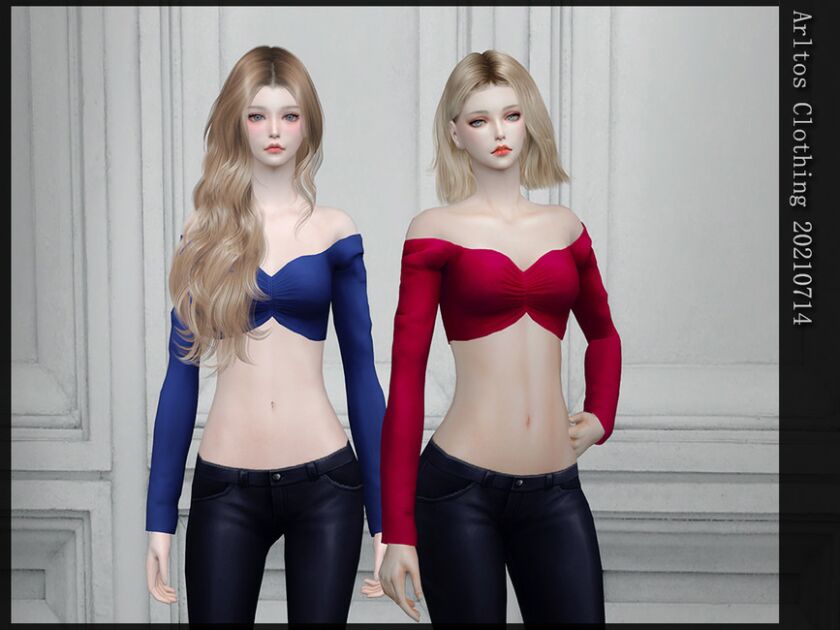 Arltos Clothing 20210714(TOP) By Arltos 1 Arltos Clothing 20210714(TOP) By Arltos Sims 4 CC