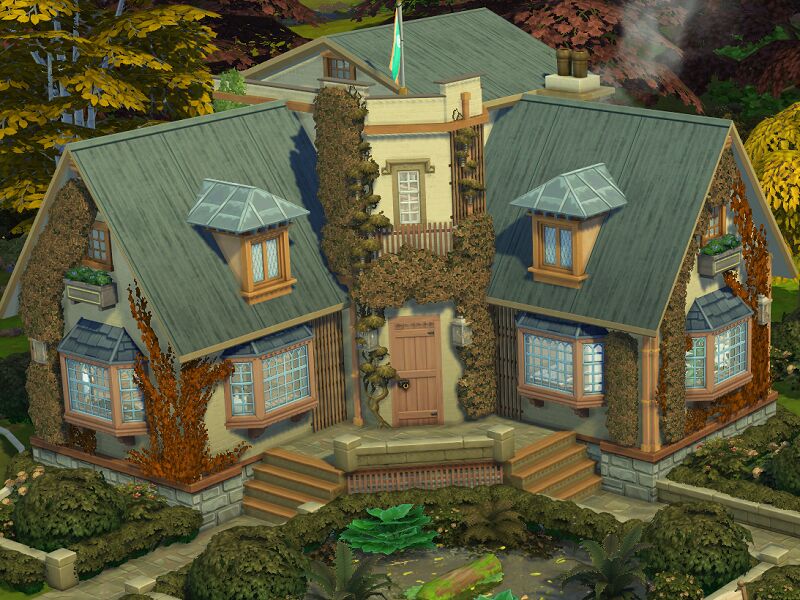 Autumn Estate NO CC By Flubs79 1 Autumn Estate NO CC By Flubs79 Sims 4 CC