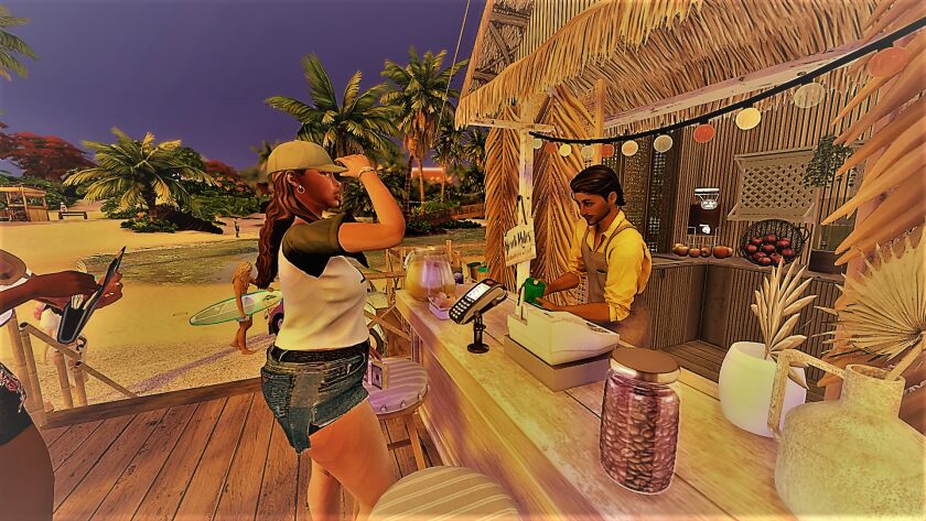 Beach BAR CAN NOW BE Downloaded From MY Patreon 4 sims 4 cc beach bar can now be downloaded from my patreon 12