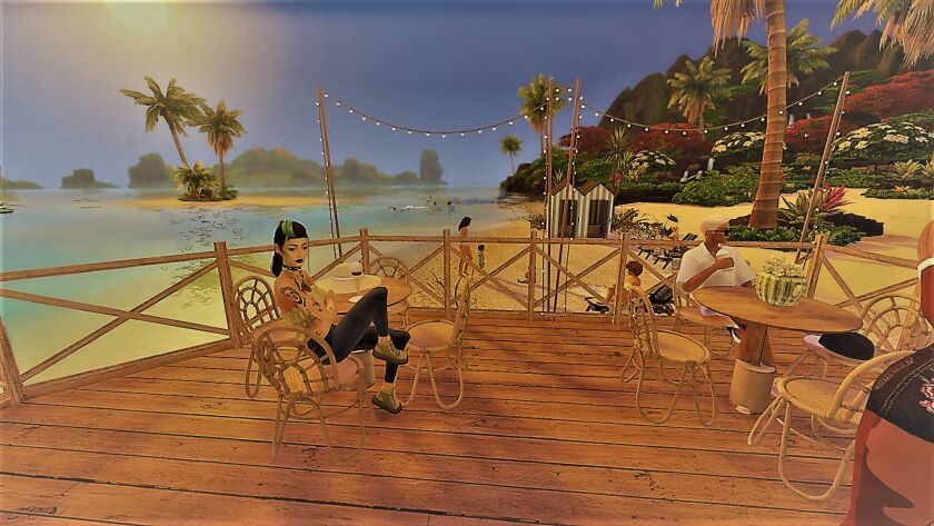Beach BAR CAN NOW BE Downloaded From MY Patreon 3 sims 4 cc beach bar can now be downloaded from my patreon 13