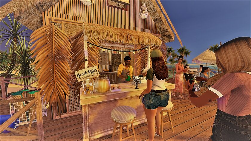 Beach BAR CAN NOW BE Downloaded From MY Patreon 9 sims 4 cc beach bar can now be downloaded from my patreon 7