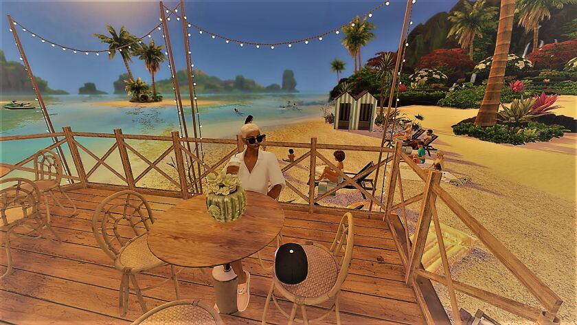 Beach BAR CAN NOW BE Downloaded From MY Patreon 8 sims 4 cc beach bar can now be downloaded from my patreon 8