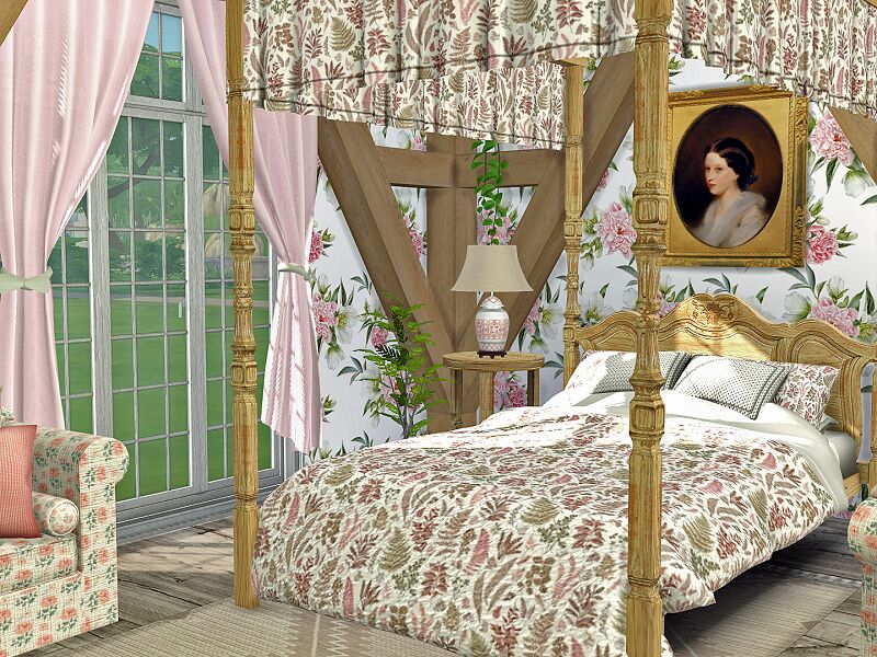 Bedroom Plymouth // CC Needed By Flubs79 1 Bedroom Plymouth // CC Needed By Flubs79 Sims 4 CC