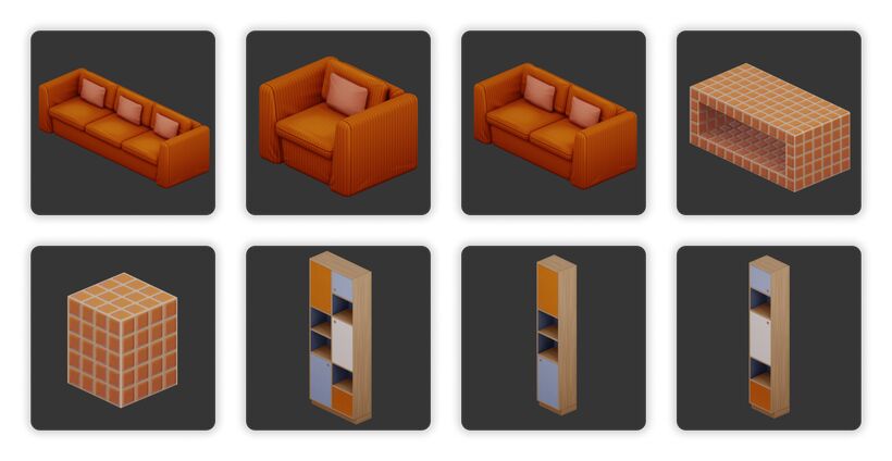 Birthday Cake Living Room By Myshunosun 1 Birthday Cake Living Room By Myshunosun Sims 4 CC
