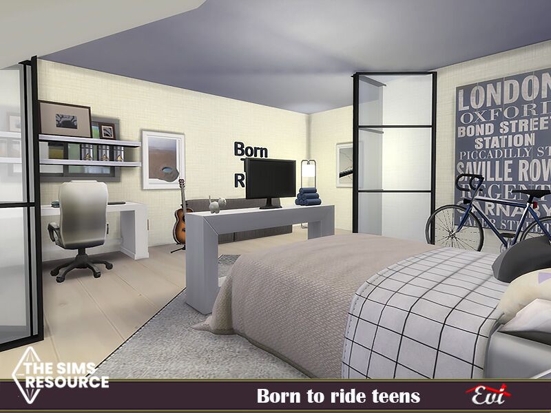 Born To Ride Teens By EVI 5 sims 4 cc born to ride teens by evi 3