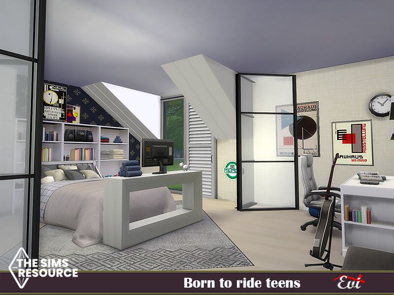 Born To Ride Teens By EVI 4 sims 4 cc born to ride teens by evi 4