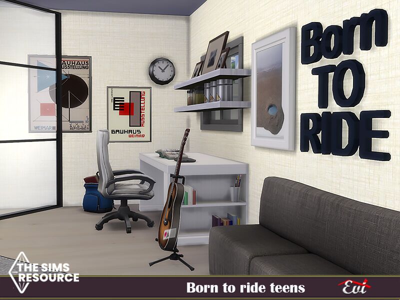 Born To Ride Teens By EVI 2 sims 4 cc born to ride teens by evi 6