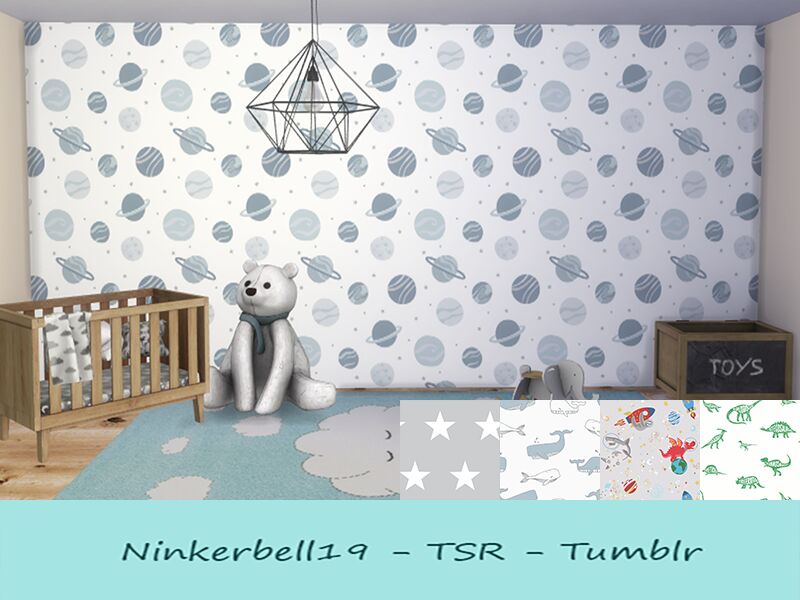 Boys Wallpaper Collection By Ninkerbell19 1 Boys Wallpaper Collection By Ninkerbell19 Sims 4 CC