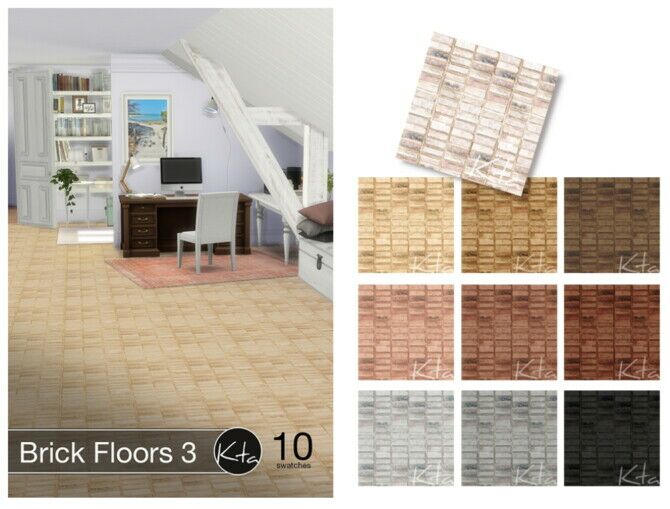 Brick Floors 3 1 Brick Floors 3 Sims 4 CC