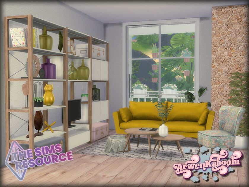 Brymming Main SET By Arwenkaboom 6 sims 4 cc brymming main set by arwenkaboom 3